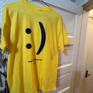 Yellow Smile Face Kids T-Shirt